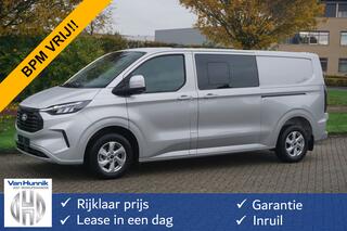 ford-transit-custom-300l-170pk-dc-limited-aut-bpm-vrij!!-navi,-acc,-360°-cam,-16"-lm,-elek.-schuifde
