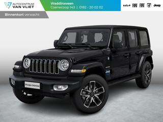 jeep-wrangler-unlimited-4xe-380-sahara--my25--sky-one-touch-power-soft-top--20"-met-m+s-banden--