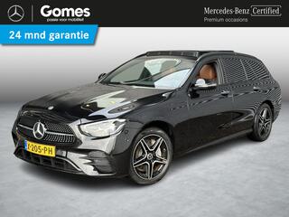 mercedes-benz-e-klasse-300-e--bruin-leder--panoramadak--trekhaak--night-pakket--burmester-surro