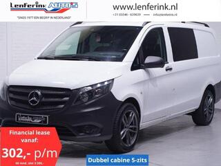mercedes-benz-vito-116-cdi-163-pk-dubbel-cabine-automaat-lang-navi,-dode-hoek-&-lane-assist,-camera-